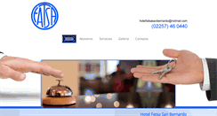 Desktop Screenshot of hotelfatsa-sanbernardo.com